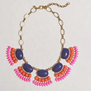 J. Crew Fan Fringe Necklace